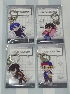Crazy Raccoon キーホルダー まとめ売り - メルカリ