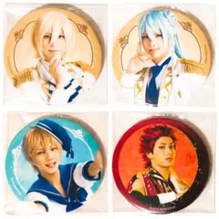 新品★あんステ【英智＆渉＆友也＆紅郎】缶ミラー★鏡★4点セット