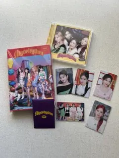 ITZY Algorhythm DVDとCD通常盤 フォトカードセット5枚 美品
