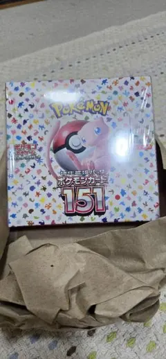 2026年最新】ポケモンカード 151 box シュリンク付きの人気アイテム