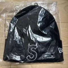 supreme 22FW new era s logo beanie 角ビーニー