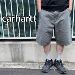 未使用品☆Carhartt☆キャンバスユーティリティワークショーツ☆W34☆のサムネイル