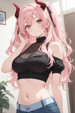 m582 AIイラスト　かわいい　A4ポスター