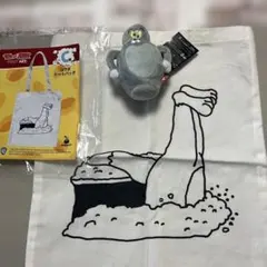 トムとジェリー　ニシクボサユリコラボ　トートバッグ　トムぬいぐるみセット新品