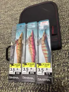 Daiwa Emeraldasケースとエギ 9本セット - メルカリ