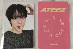 ATEEZ ユノ MAKESTAR 特典 トレカ ラキドロ - メルカリ