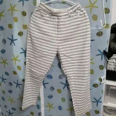 サマンサモスモス　ストライプ カジュアルパンツ