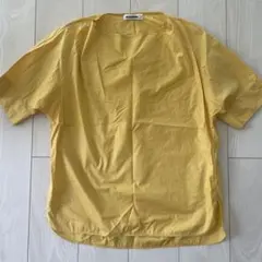 JIL SANDER 半袖 コットンシャツ イエロー サイズ38のサムネイル