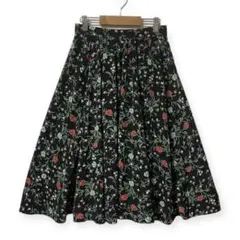 【イング アラマンダ】スカート フレアボリューム ミモレ丈 size 38