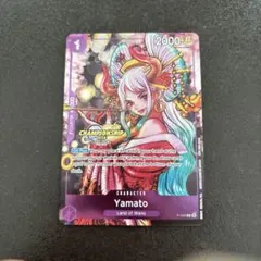 希少 英語版 ヤマト チャンピオンシップ プロモ ワンピースカード 希少 英語版 ヤマト チャンピオンシップ プロモ ワンピースカード