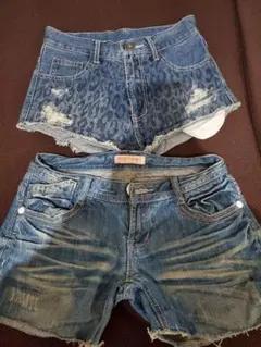 anap mimpi レオパード柄ショートパンツ