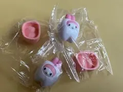 サンリオキャラクターズ みんなでなっちゃお！ 歯 マイメロディー　2点