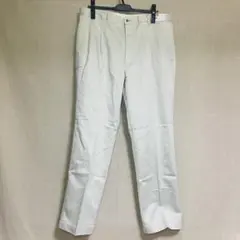 新品　UNIQLO ユニクロ　チノツータックパンツ　ライトグレー　95×76