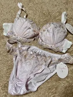 Sayaka 薄紫 ブラジャーショーツセット E65