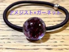 レジンヘアゴム　ハンドメイド　No.1474