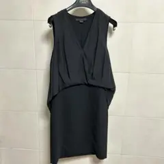 【美品】ALEXANDER WANG ブラック ノースリーブ ワンピースのサムネイル