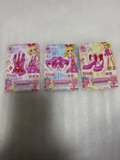 アイカツ アイカツカード ちゃお 星宮いちご ピンクステージ セット