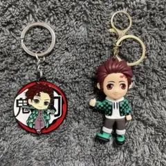 鬼滅の刃 竈門炭治郎 キーホルダー 2種セット