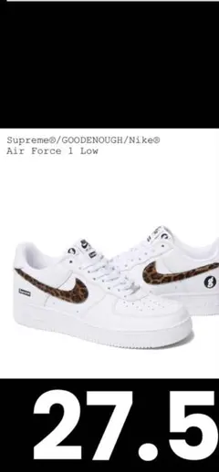 GOODENOUGH Supreme Nike Air Force 1 Low