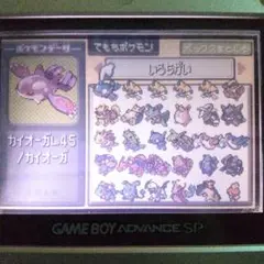 ポケモン サファイア ソフト 色違いジラーチ入り