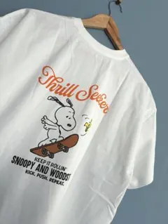 ピーナッツ スヌーピー&フレンズ ヴィンテージプリント 半袖Tシャツ 신품