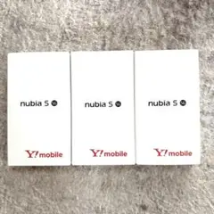 nubia S 5G A403ZT 黒 白 ライトパープル 3台セット