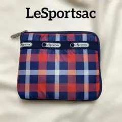 LeSportsac チェック柄エコバッグ
