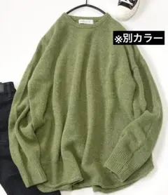 美品アーバンリサーチラボ　ラウンドヘムクルーニット　UR Lab. セーター