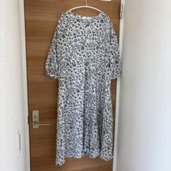 chocol raffine 花柄ロングワンピース