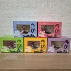 座る嵐 5人セット