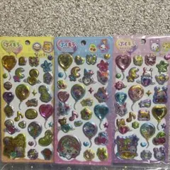 【正規品】なっとうちゃん　フワフワらびちゃん　まじかるみゅーちゃん　ぷくキラ