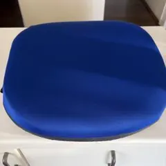 True Sleeper 青い円形クッション