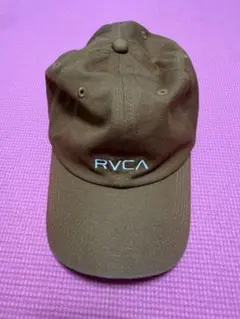 RVCA キャップ ブラウン 刺繍ロゴのサムネイル