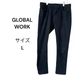 GLOBAL WORK モーションテックスキニー プラス ウォーム L
