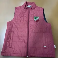 FILA バーガンディ ダウンベスト