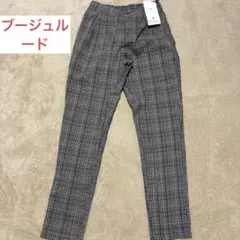 ブージュルード bou jeloud パンツ ズボン レディース チェック
