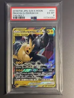 【PSA10】ピカチュウ＆ゼクロムGX【TAG TEAM GXタッグオールス】 A8) Pikachu & Zekrom GX 041/173 CGC Graded 10 Tag Team All
