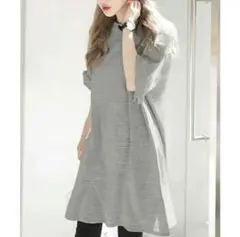 COCOMOMO オーバーサイズ チュニックTシャツ 無地