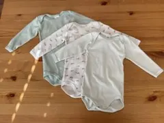 PETIT BATEAU長袖 肌着 ロンパース3点セット 6M(サイズ70)