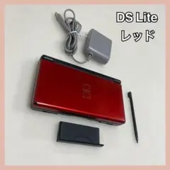 Nintendo DS Lite レッド 本体 充電器付き 動作確認済 任天堂
