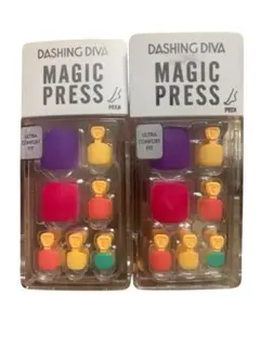 値下げ　マジックプレス　フットネイル　2個　足　ペディキュアのサムネイル
