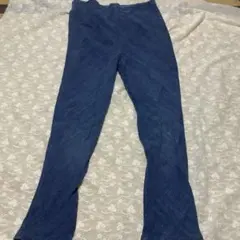 うさとのスパッツ　藍染め　古着　破れあり　ジャンク品