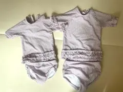ラッフルバッツ　水着　姉妹セット　12-18ヶ月　3t