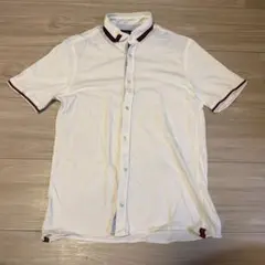 ZARA MAN ポロシャツ エジプト綿 ホワイト