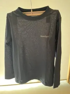 mont-bell メッシュ長袖カットソー ネイビー