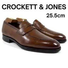 【CROCKETT & JONES】 コインローファー （25.5） 鏡面のサムネイル