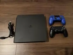 PlayStation 4 Slim 本体 + コントローラー2個