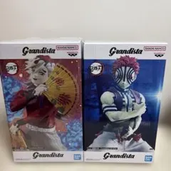 鬼滅の刃 Grandista 童磨　猗窩座フィギュア