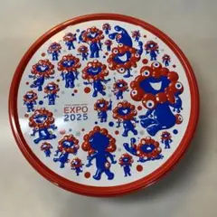 EXPO 2025 キャラクター缶 直径18cm