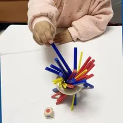 大人気！スティッキー 木製 知育玩具 バランスゲーム ファミリートイ